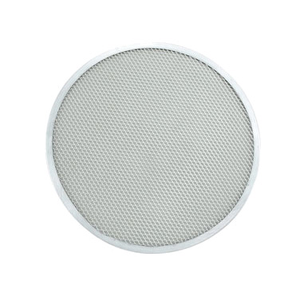 Winco APZS-11 Pizza Screen, 11" dia., round, seamless, aluminum