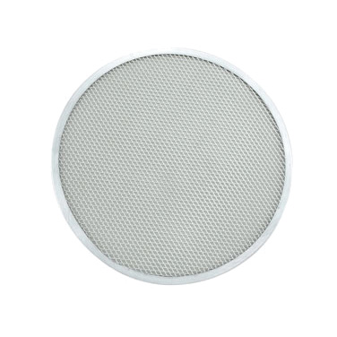 Winco APZS-13 Pizza Screen, 13" dia., round, seamless, aluminum