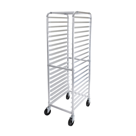 Winco AWRK-20 Mobile 20-Tier Sheet Pan Rack, Aluminum