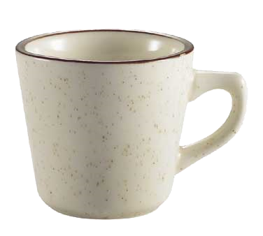 CAC China AZ-1 Arizona Coffee Cup, 7 oz., 3-1/2" dia. x 3"H, round, dishwasher