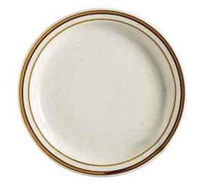 CAC China AZ-7 Arizona Plate, 7-1/8" dia. x 3/4"H, round, narrow rim