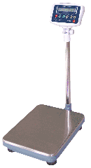 Atron BX-600 Fast Battery and AC Operated Bench Floor Scale, 600lb Capacity