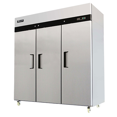 Migali C-3F Competitor Series® Three-Section Reach-in Freezer, 115/208-230v/60/1-ph