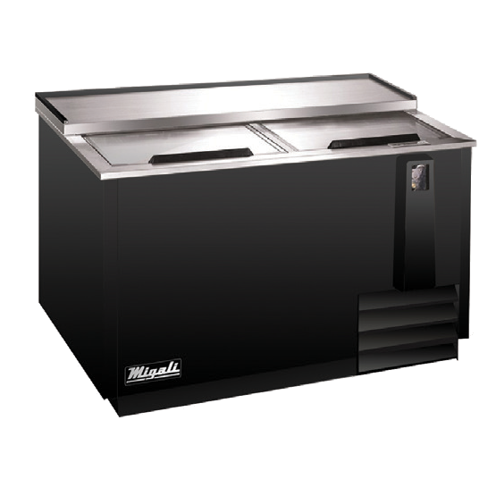 Migali C-HBC50-HC Bottle Cooler 50” W, 13 cu. ft. Capacity