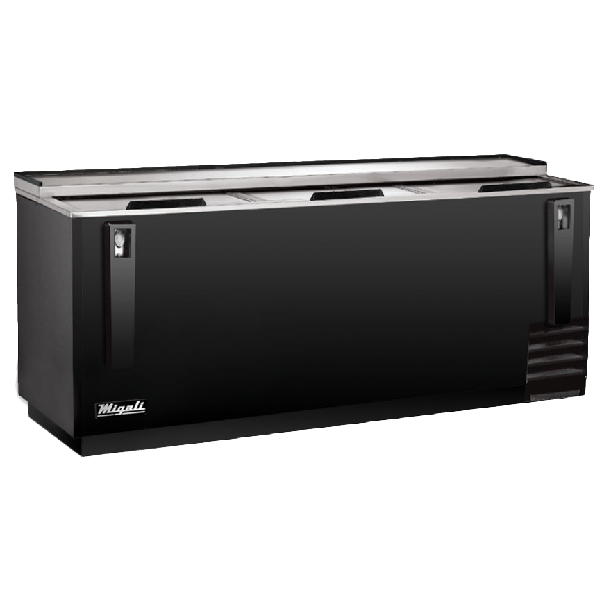Migali C-HBC95-HC Bottle Cooler, 95” W, 28 cu. ft. Capacity
