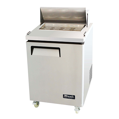 Migali C-SP27-8-HC Competitor Series® One-Section Sandwich Prep Table, 115v/60/1-ph