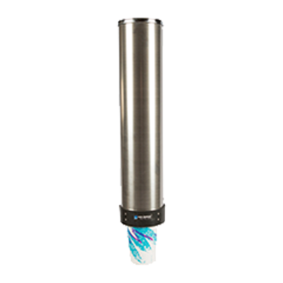 San Jamar C3500P Cup Dispenser - Pull-Type (For 32 to 46 oz. Paper/Plastic and Foam Cups)