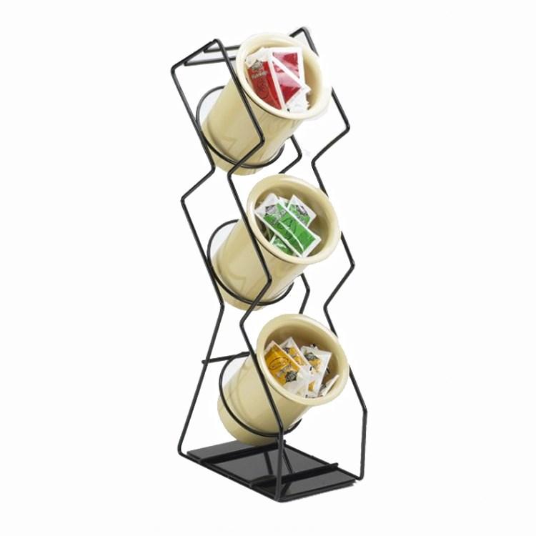 Cal-Mil 1025-3-13 Iron Cylinder Display, 3-Hole - Black