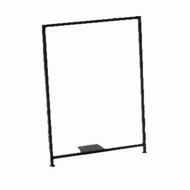 Cal-Mil 1264 Tabletop Menu Card Holder - 8.5" X 11", Iron
