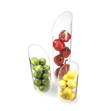 Cal-Mil 1324-16 Round Sloped Tower Display, 6 X 16"