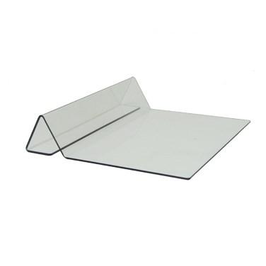 Cal-Mil 1339-RISER Tray Riser, 9"W X 8.25"D, Rectangle, Acrylic, Clear, For 1339 Tray