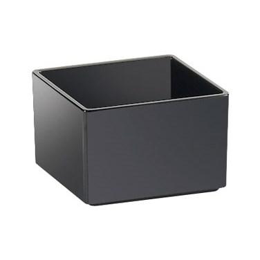 Cal-Mil 1395-13M Cater Choice Box, Square, Melamine, Black