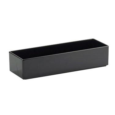 Cal-Mil 1397-13M Cater Choice Box, Rectangular, Melamine, Black