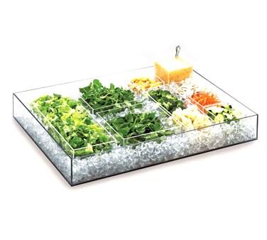 Cal-Mil 1399-12 Cater Choice Housing ONLY, Rectangular, PETG Body, Clear
