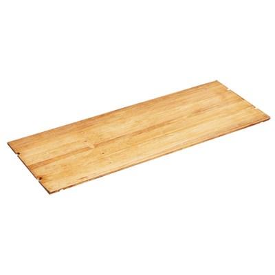 Cal-Mil 1435-1224-99 Rectangular Shelf For Madera Display Risers - 24"W X 12"D, Reclaimed Wood