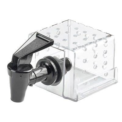 Cal-Mil 148-FILTER Pulp Spigot Filter, Clear Plastic