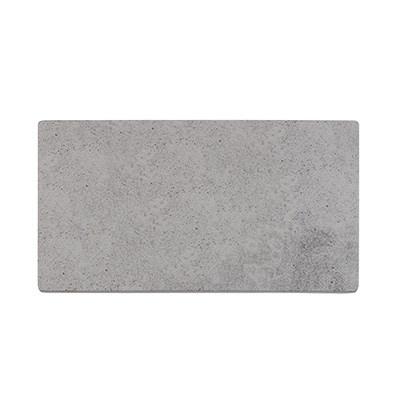 Cal-Mil 1522-712-77 Rectangular Faux Cement Serving Board - 12" x 7", Melamine