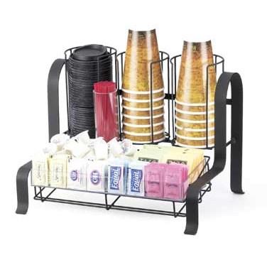 Cal-Mil 1594-13 Black Soho Condiment Organizer
