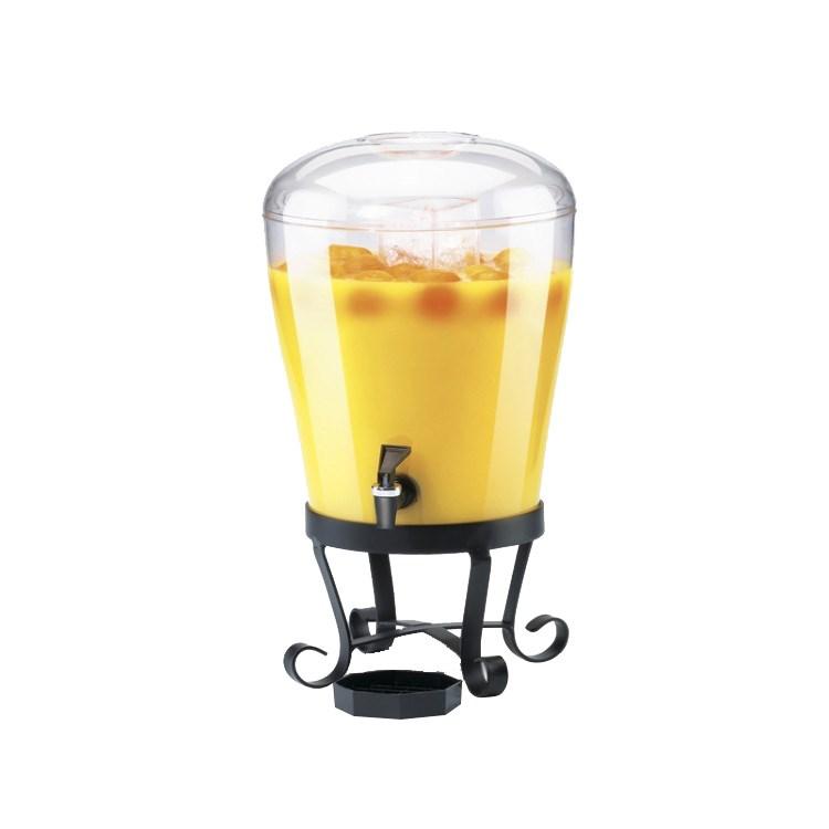 Cal-Mil 1610 3 Gallon Beverage Dispenser with Tapered Tank & 6"H Base