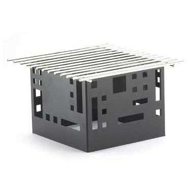 Cal-Mil 1612-12-13 Squared Black Chafer Griddle