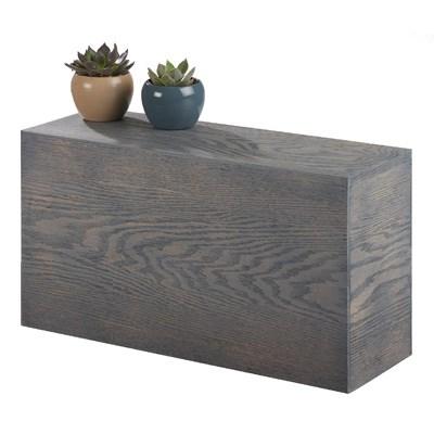 Cal-Mil 166-11-83 Ashwood Display Riser - 11"H, Oak Wood, Gray Wash