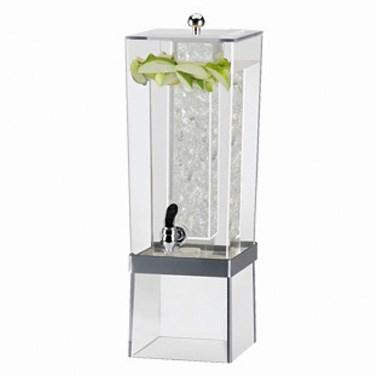 Cal-Mil 2016-74 3 Gallon Econo Beverage Dispenser - Drip Tray, Silver