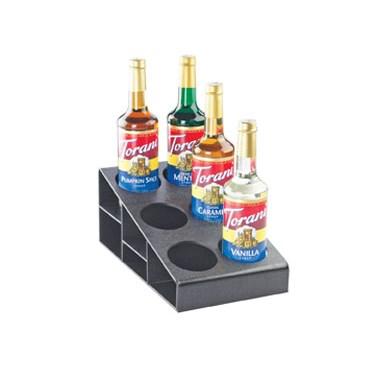 Cal-Mil 2056 Classic Black 3 Tier Bottle Organizer, ABS-Plastic, Black