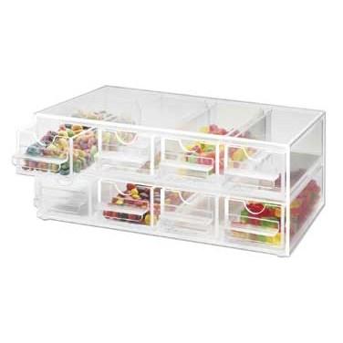 Cal-Mil 287 Eight Drawer Topping Dispenser