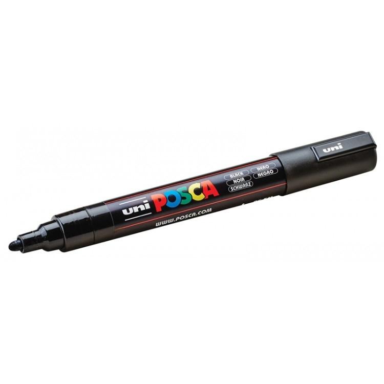 Cal-Mil 3061-13 Wet-Erase Marker, Black