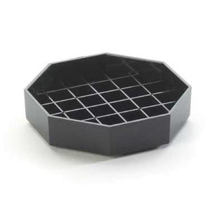Cal-Mil 308-4-13 4" Octagon Drip Tray, Black