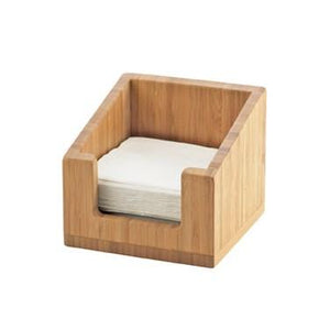 Cal-Mil 3309-60 6.25" Square Napkin Holder - Bamboo