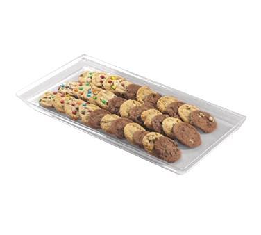 Cal-Mil 335-12-12 12" X 18" Shallow Clear Bakery Tray