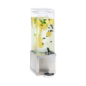 Cal-Mil 3394-3INF-55 Urban 3 Gallon Stainless Steel Beverage Infusion Dispenser