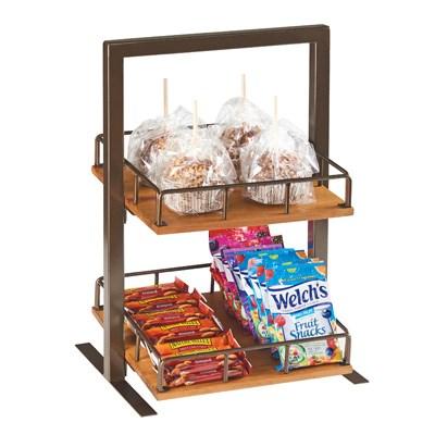 Cal-Mil 3494-2-84 12" Square Sierra 2-Tier Merchandiser - 21"H