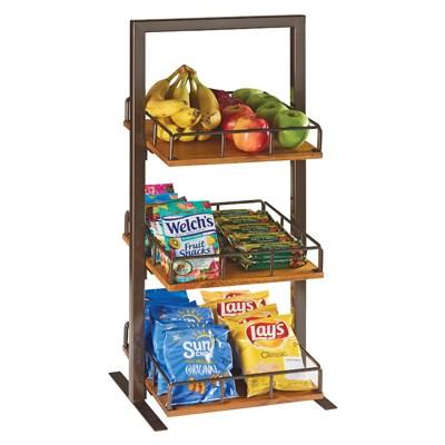 Cal-Mil 3494-3-84 12" Square Sierra 3-Tier Merchandiser - 31"H