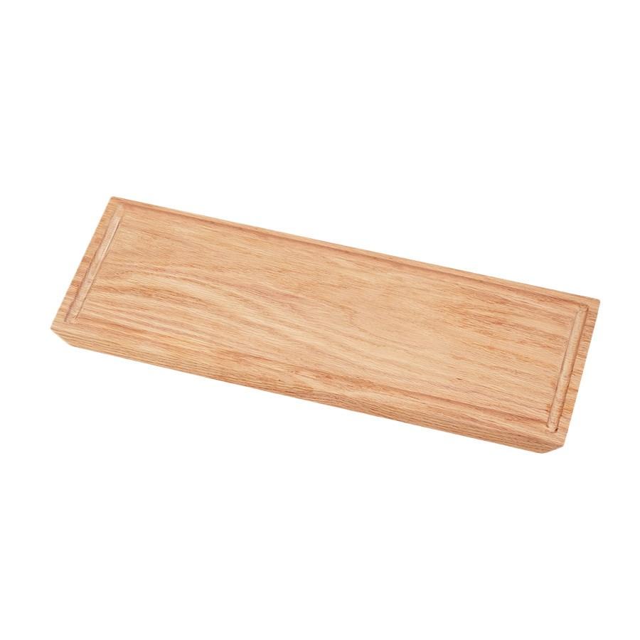 Cal-Mil 3496-617-21 Rectangular Serving Board - 17" X 6", Wood, Oak