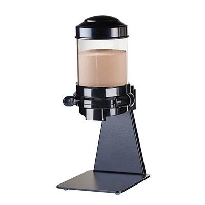 Cal-Mil 3524-1-13 Countertop Topping Dispenser with (1) 1.5 Liter Container - Metal Stand, Black