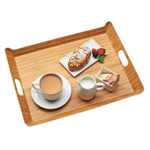 Cal-Mil 3563-60M Bamboo Melamine Room Service Tray