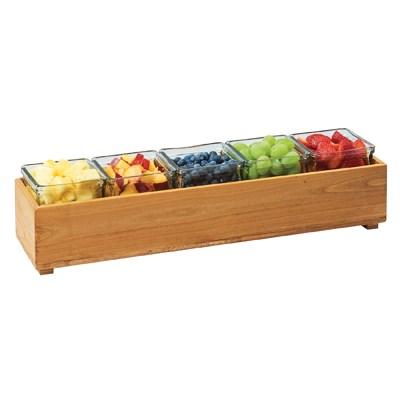Cal-Mil 3682-205-99 Madera 20" X 5" Reclaimed Wood Stacking Box