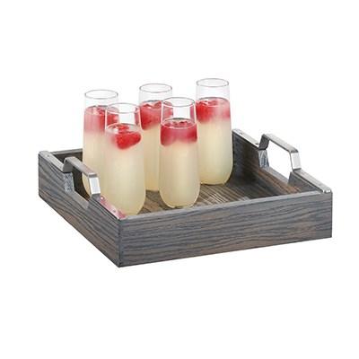Cal-Mil 3701-83 Ashwood Gray Oak Serving Tray, Wood