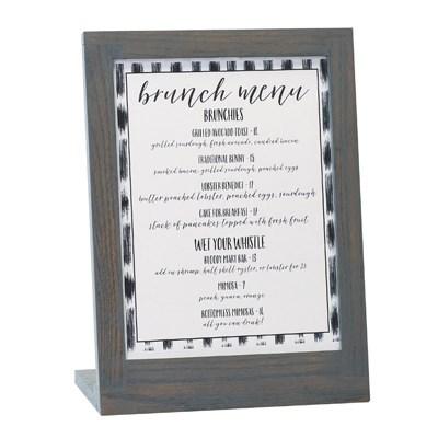 Cal-Mil 3825-811-83 Ashwood Menu Card Holder, 9" X 4" X 11", Gray