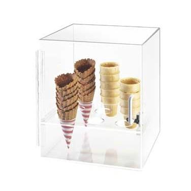 Cal-Mil 386 Nine Cone Ice Cream Cone Holder Cabinet