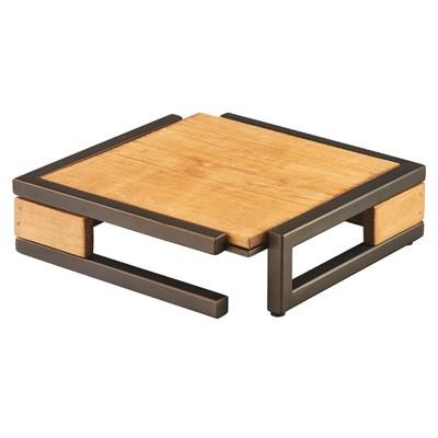 Cal-Mil 3902-3-84 Sierra Square Display Riser - 3.25"H, Bronze