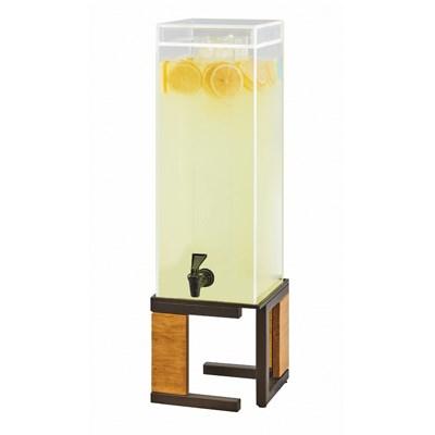 Cal-Mil 3906-3-84 Sierra Square Beverage Dispenser with 3 Gallon Capacity, Bronze