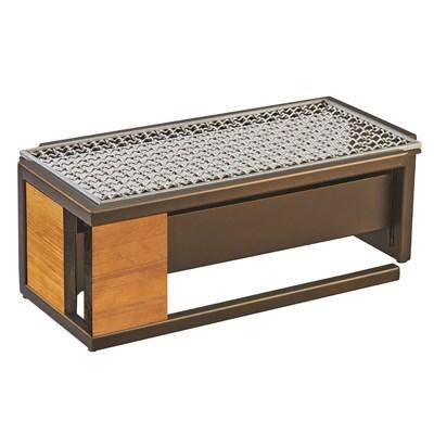 Cal-Mil 3917-84 Sierra Rectangular Chafer Alternative, Bronze