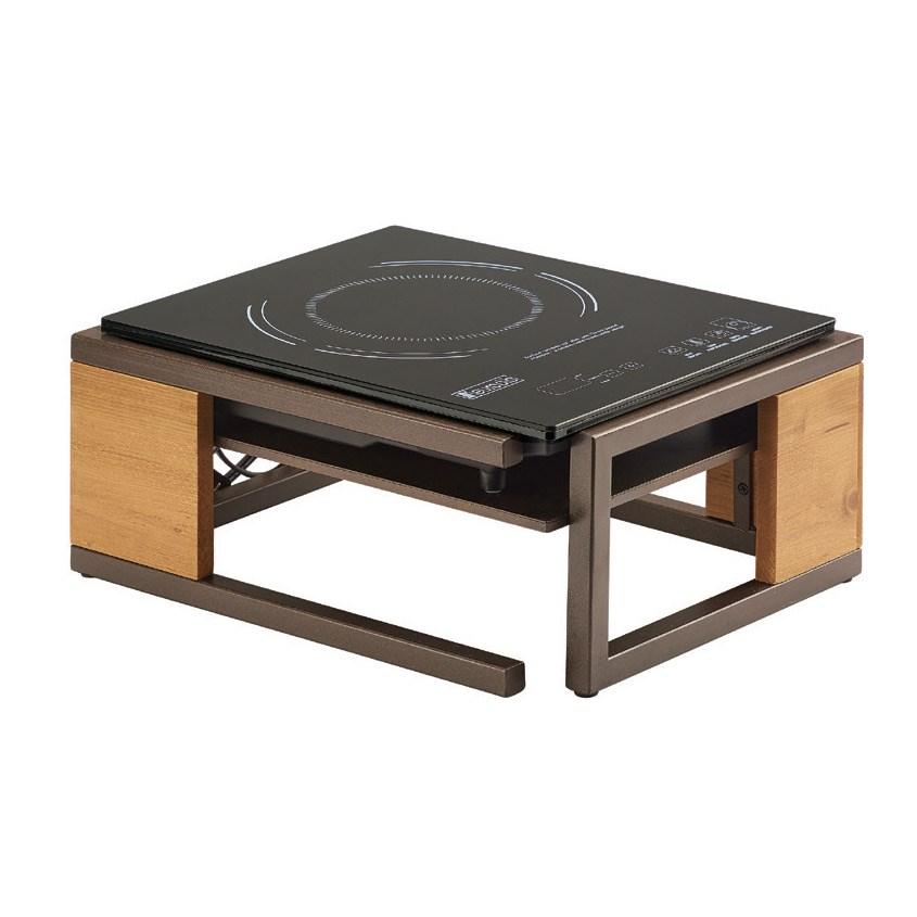 Cal-Mil 3922-84 Sierra Rectangular Induction Cooktop, Bronze, 110v