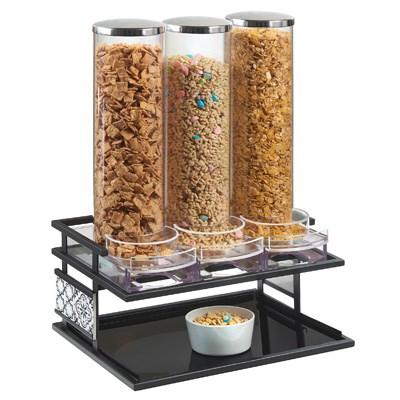 Cal-Mil 4024-85 Granada Cereal Dispenser - (3) Hoppers, Metal Base