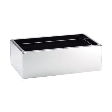 Cal-Mil 473-18-24 Ice Housing with Clear Pan - 18"W, Acrylic, Mirror