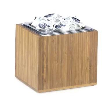 Cal-Mil 475-6-60 Bamboo Ice Housing with Clear Pan, Bamboo