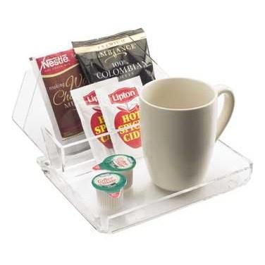 Cal-Mil 490-12 Amenity Coffee Tray, Clear